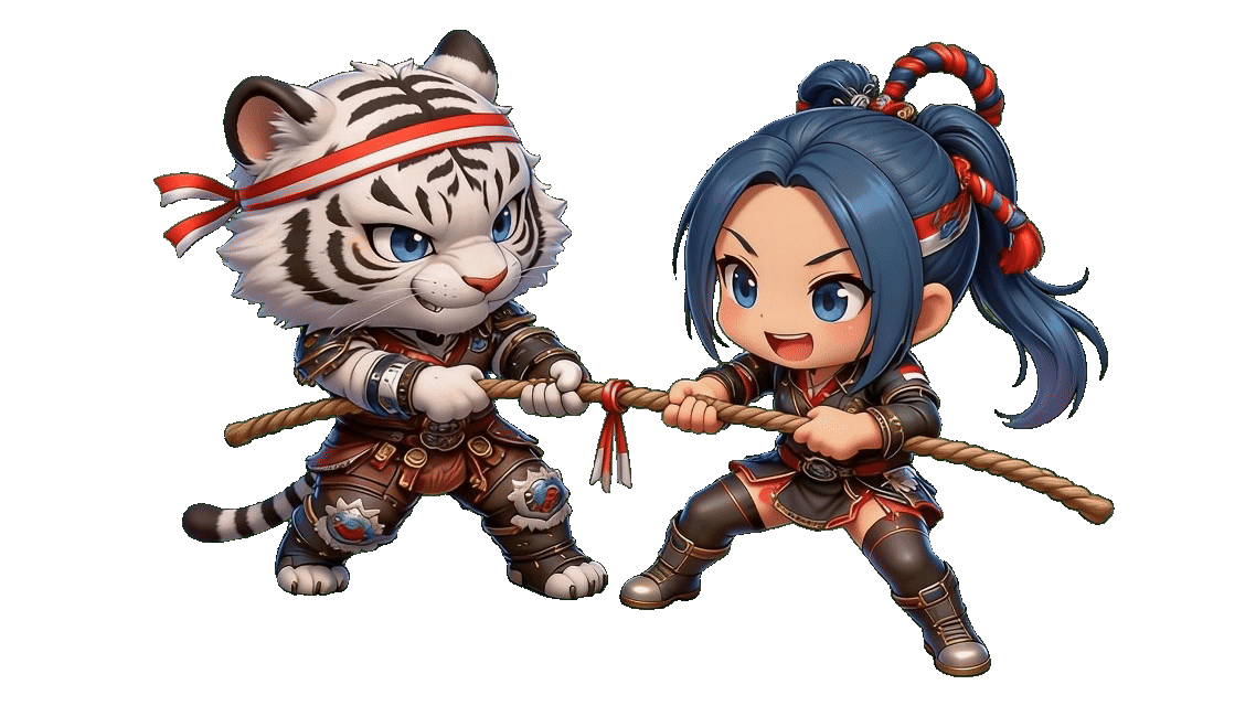 Mini Game Tarik Tambang Nusantara